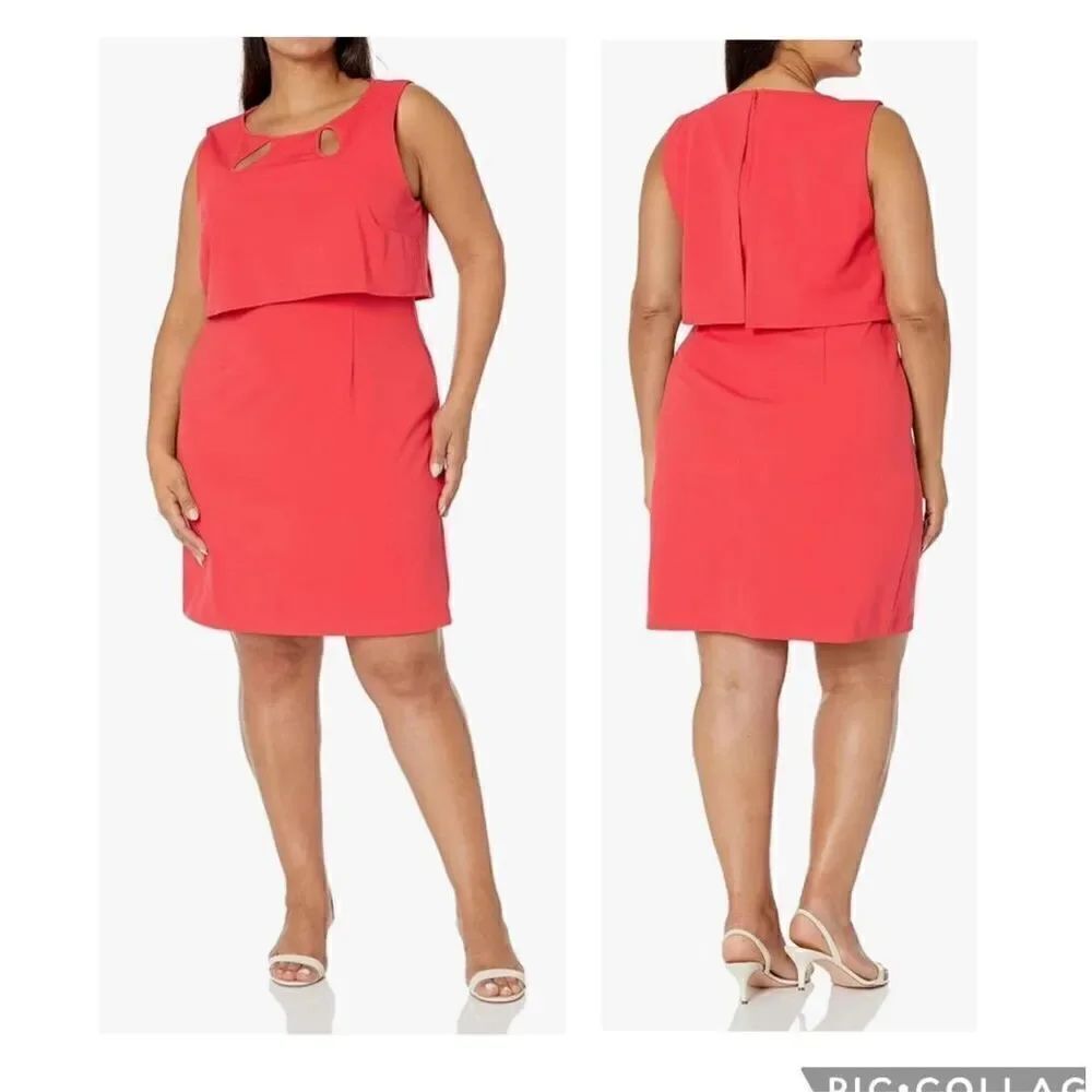 Trina Turk Lizbeth Women's Cutout Sheath Dress
